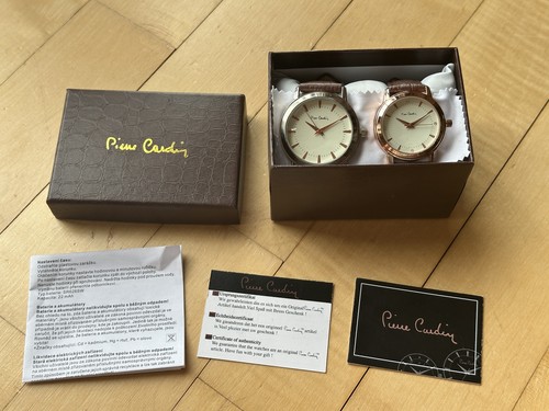 Pierre cardin partneruhren set - pierre, partneruhren-set