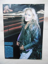 Doro Pesch Autogramm signed A4
