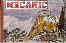 Katalog MECANIC 1950er MODELL JÄRNVÄGAR MEKANIK (LILIPUT) SV aa