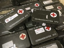 1 Stück Original Bundeswehr Verbandkasten, aus Metall, 26 x 17 x 8 cm, BW 0012