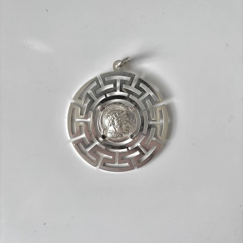 950 silber anhänger - 950, athena