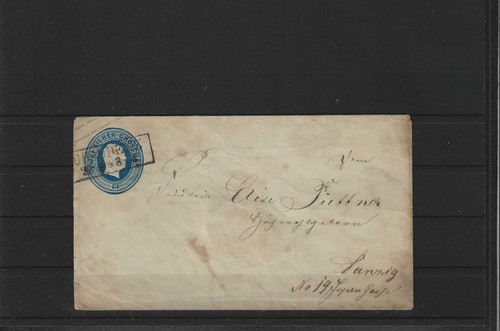 Ab997 preussen ganzsache - preussen, 2