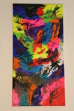 Abstract Acrylic Painting