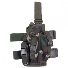 MFH Pistolenbeinholster rechts Woodland Beinholster Tiefziehholster Holster