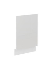 Frontblende Geschirrspüler integriert 45 cm Weiß Hochglanz Küche Lara