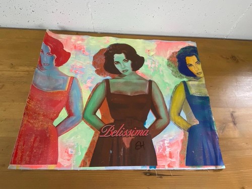 Limitierter pop art - pop-art, kunstdruck