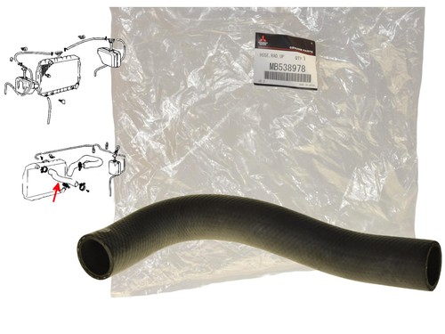 Kühlerschlauch oben mb538978 - kühlerschlauch,
