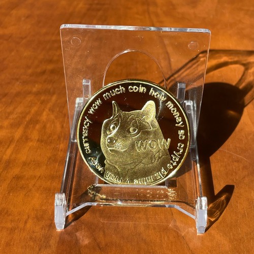 Dogecoin münze gold sammler - gold,