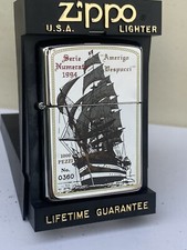 ZIPPO LIGHTER AMERIGO VESPUCCI