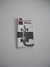 CARRERA Universal 124 132 Betriebsanleitung + Montage Rennbahn 1970 51 Seiten 