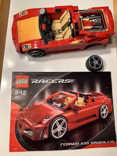 Lego 8671 ferrari - 8671, spider