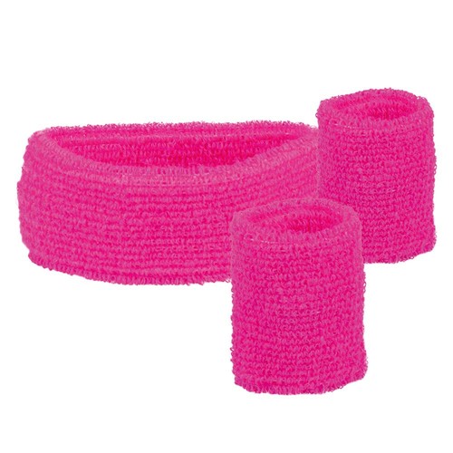Schweißbänder pink stirnband - pink,