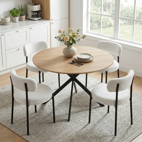Homcom teilig essgruppe mit - homcom, 5-teilig