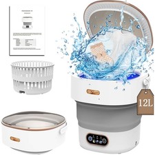 Faltbare Mini-Waschmaschine