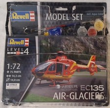 Revell - Nr. 04986 - EC135 AIR-GLACIERS - SET im Maßstab 1:72