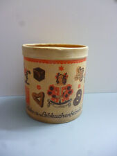 Lebkuchen Allerlei Stemler Friedrichsdorf Alte Lebkuchendose aus gewachsterPappe