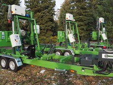 Mobiles Sägewerk Roltrac R70 Blockbandsäge Bandsägewerk