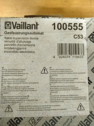 Vaillant gasfeuerungsautomat - vaillant,