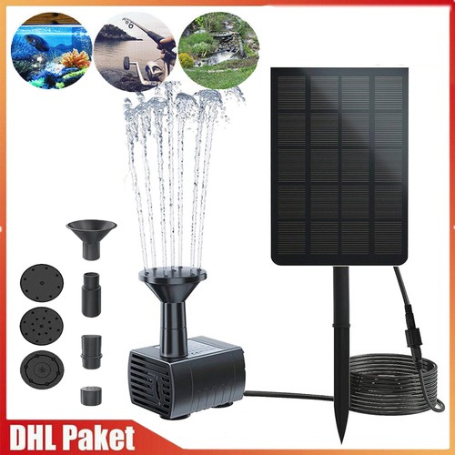 Solarpumpe springbrunnen - solarpumpe,