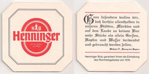 Henninger bräu frankfurt - bräu,,