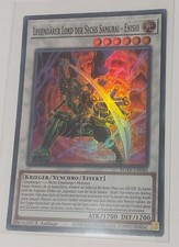 Yu Gi Oh Karte "Legendärer Lord Der Sechs Samurai - Enishi"  ROTA-DE040 1....