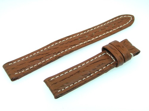 Breitling band 15mm hai - hai, braun