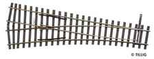 Tillig 85324 Elite Gleis, Weiche links, Herzstückwinkel 15°, Länge 178mm - OVP