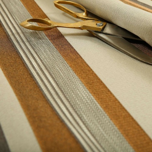 Polsterstoff orange beige