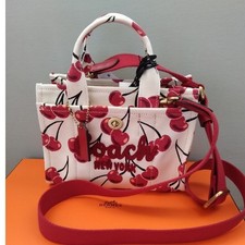 COACH Cherry Tote Bag Red