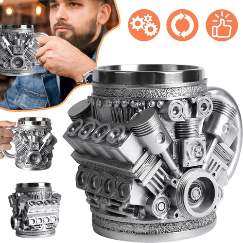Motorbecher edelstahl - motorbecher,