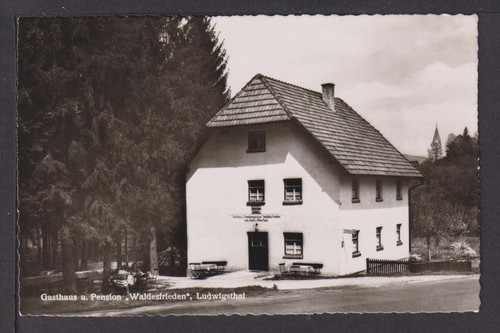 Ansichtskarte ludwigsthal - ansichtskarte,