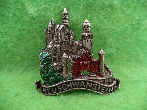 Neuschwanstein anstecknadel - neuschwanstein,