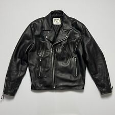 Highway 1 Lederjacke Bikerjacke Gr 62  Biker Motorradjacke Jacke Leder 6845