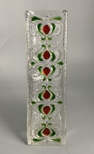 Glas Vase; Walther Glas; 70er