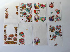 Vintage papier oblaten bilder - papier,