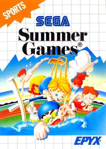 Summer games sega master - sega,