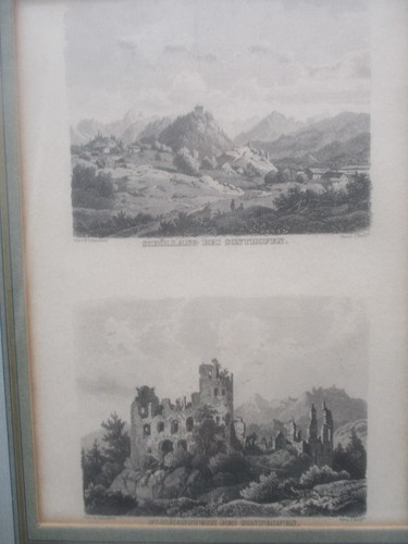 Original stahlstich - original,