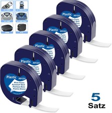 91221 12mm weiß plastic - 5x,
