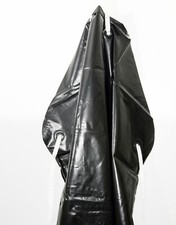 Metzgerschürze erotisches Lack PVC? Rollenspiele SM schwarz XL