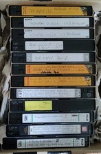 Fußball, 12 VHS Kassetten, Bundesliga - DFB-Pokal - 90er / 00er Fussball Schalke