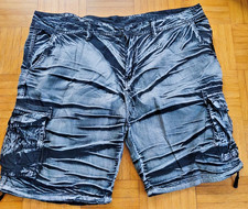 Herren kurze Hose Tarnlook 3xl grau