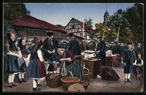 Ansichtskarte schwalm - ansichtskarte,