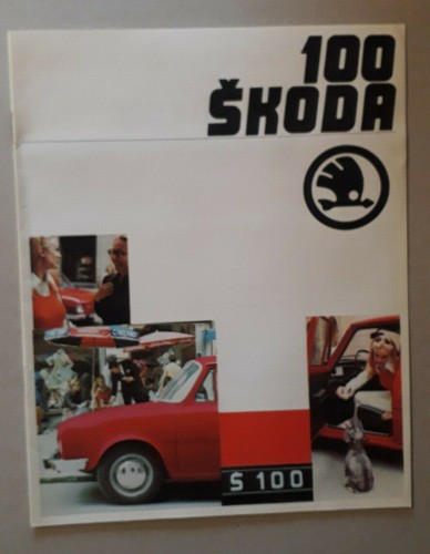 Skoda s100 prospekt 1973 - s100,
