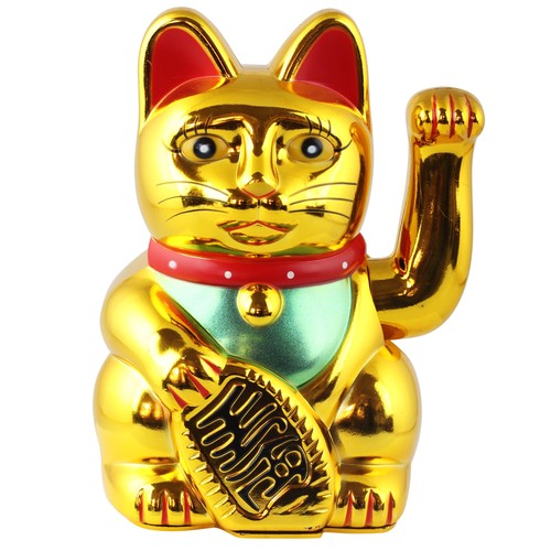 Glückskatze winkekatze 15cm - glückskatze,