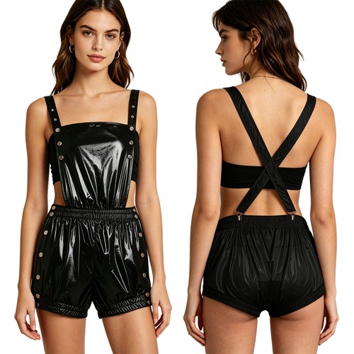 Frauen pvc glänzende - frauen,