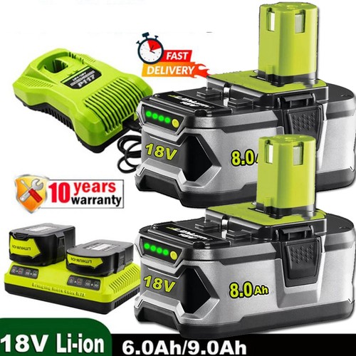 18v 0ah akku für ryobi - 18v,