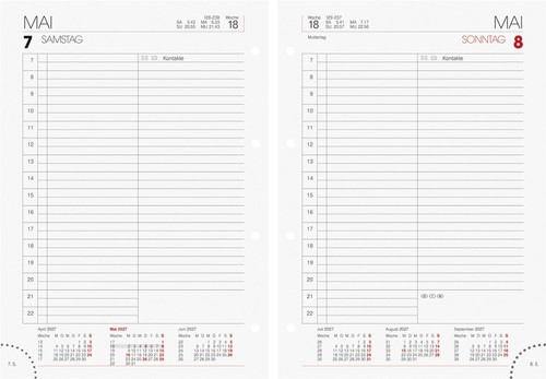 Brunnen ringbuchkalender - ringbuchkalender, a5