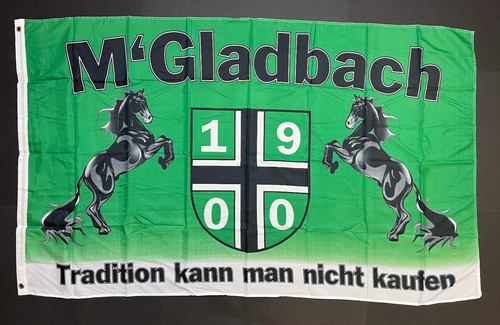 Gladbach tradition fahne - gladbach,