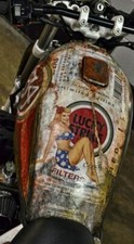Leinwand bilder motorrad - motorrad, lucky