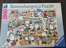 1000 Teile Puzzle Schlämmerbude Sheepworld Ravensburger